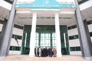 تصاویر/ بازدید آیت الله اعرافی از نمایندگی جامعةالمصطفی در گرگان
