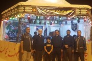 بازدید مشاور اجرایی ستاد هماهنگی کانون های مساجد از مواکب اربعین در پارسیان