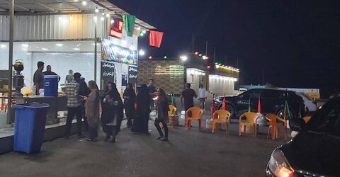 تصاویر/ افتتاح  موکب و ایستگاه صلواتی اهل سنت بخش مرکزی شهرستان بندرلنگه