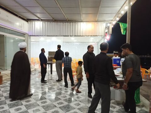 تصاویر/ افتتاح  موکب و ایستگاه صلواتی اهل سنت بخش مرکزی شهرستان بندرلنگه