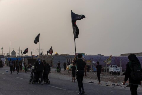راہِ بہشت: اربعین مارچ ذی قار کے آخری ضلع البطحاء میں پہنچ گیا ہے