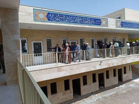 افتتاح ساختمان مدرسه علمیه حضرت مهدی (عج) بهاباد