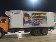 توزیع روزانه بیش از ۶ هزارپرس غذای گرم بین زائران اربعین در مرز مهران