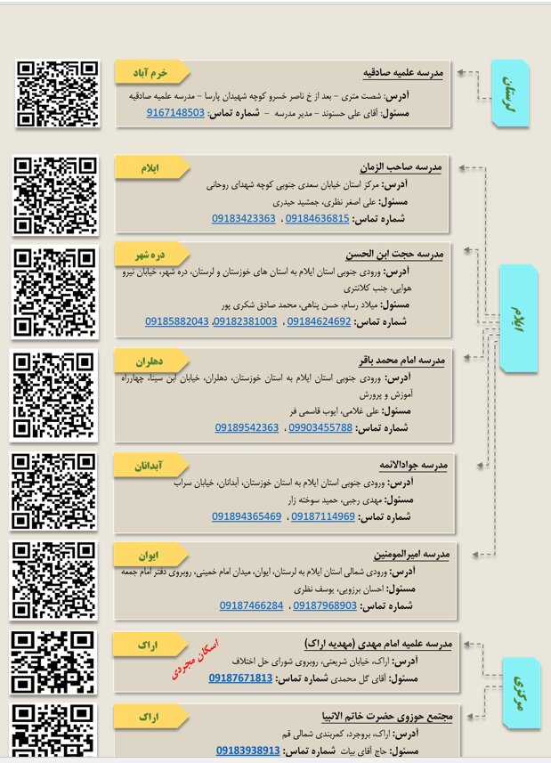 مراکز اسکان ویژه طلاب در مسیر پیاده روی اربعین در ایران و عراق مراکز اسکان ویژه طلاب در مسیر پیاده روی اربعین در ایران و عراق