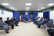تصاویر / دیدار مدیر عامل بیمه سلامت ایران با نماینده ولی فقیه در لرستان