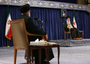 نیو یارک روانگی سے قبل، ایرانی صدر کی رہبر انقلابِ اسلامی سے ملاقات