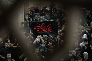 تصاویر/ مراسم عزاداری اربعین حسینی در عمود ۲۸۵