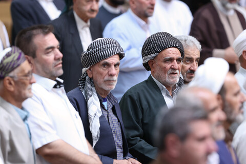 تصاویر/ نشست علما و نخبگان اهل سنت با رئیس جمهور