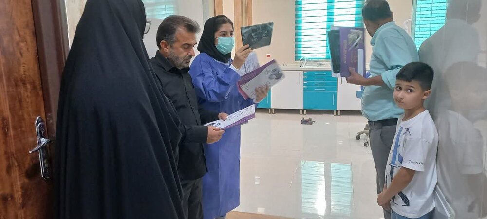 اردوی تیم پزشکی قرارگاه جهادی امام حسین علیه السلام در شهرستان گچساران