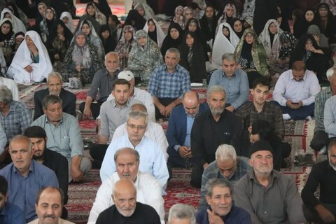 تصاویر/ آیین عبادی سیاسی نماز جمعه ۱۰ شهریور سلماس