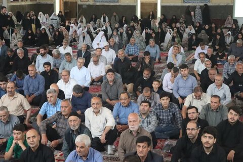 تصاویر/ آیین عبادی سیاسی نماز جمعه ۱۰ شهریور سلماس