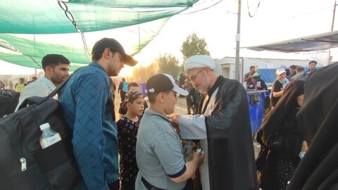 تصاویر/ حضور مبلغان اربعین حسینی در مرز مهران