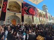 عزاداری میلیون‌ها زائر به مناسبت وفات پیامبر در حرم امام علی(ع)