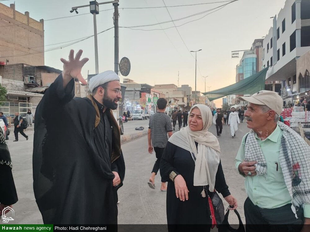 تصاویر/ حضور مبلغین اربعین حسینی در شهر نجف تصاویر/ حضور مبلغین اربعین حسینی در شهر نجف