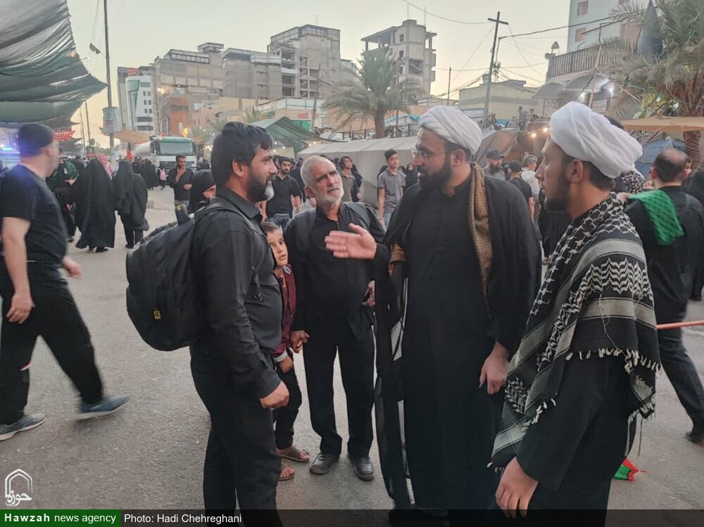تصاویر/ حضور مبلغین اربعین حسینی در شهر نجف تصاویر/ حضور مبلغین اربعین حسینی در شهر نجف