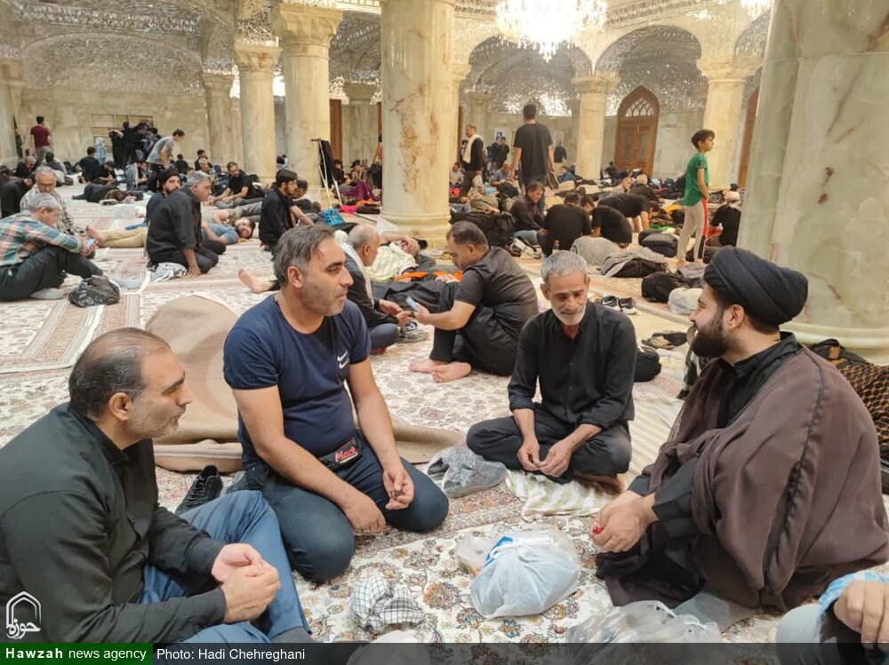 تصاویر/ حضور مبلغین اربعین حسینی در شهر نجف تصاویر/ حضور مبلغین اربعین حسینی در شهر نجف