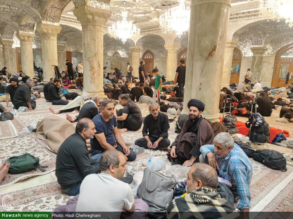 تصاویر/ حضور مبلغین اربعین حسینی در شهر نجف تصاویر/ حضور مبلغین اربعین حسینی در شهر نجف