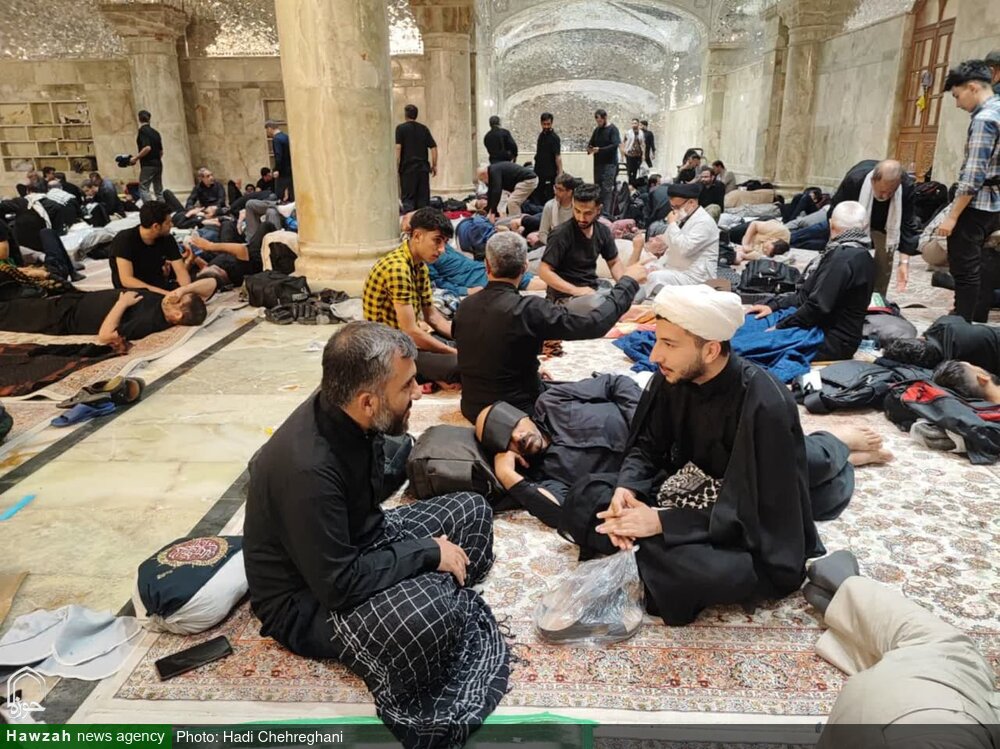 تصاویر/ حضور مبلغین اربعین حسینی در شهر نجف تصاویر/ حضور مبلغین اربعین حسینی در شهر نجف