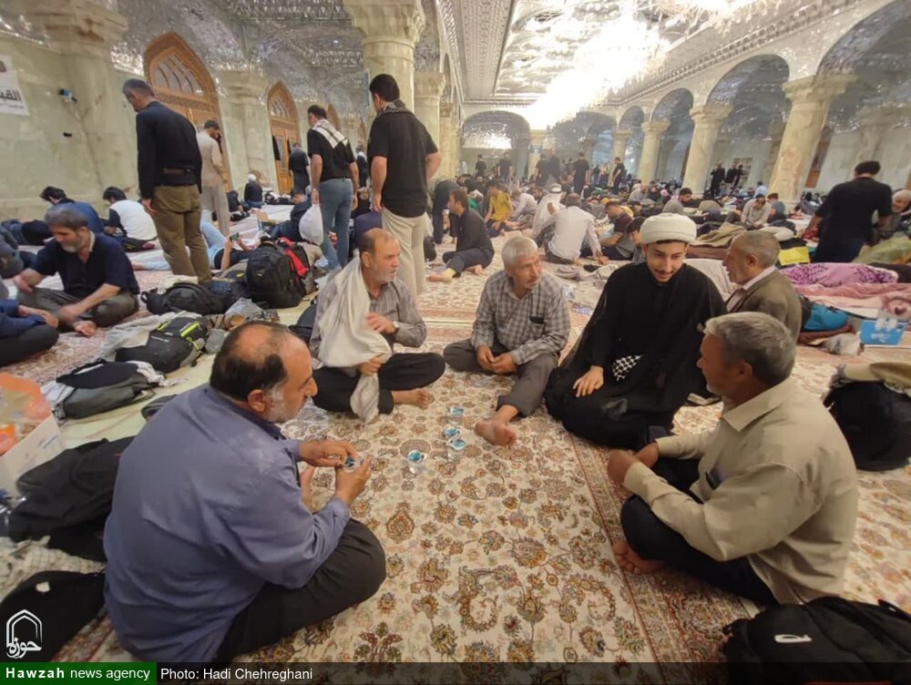 تصاویر/ حضور مبلغین اربعین حسینی در شهر نجف تصاویر/ حضور مبلغین اربعین حسینی در شهر نجف