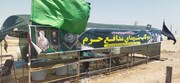 فعالیت ۲۴ ساعته موکب شهدای مدافع حرم اوقاف بوشهر در مرز شلمچه