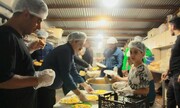 طبخ و توزیع روزانه پنج هزار پُرس غذای گرم در قرارگاه مردمی اربعین قم
