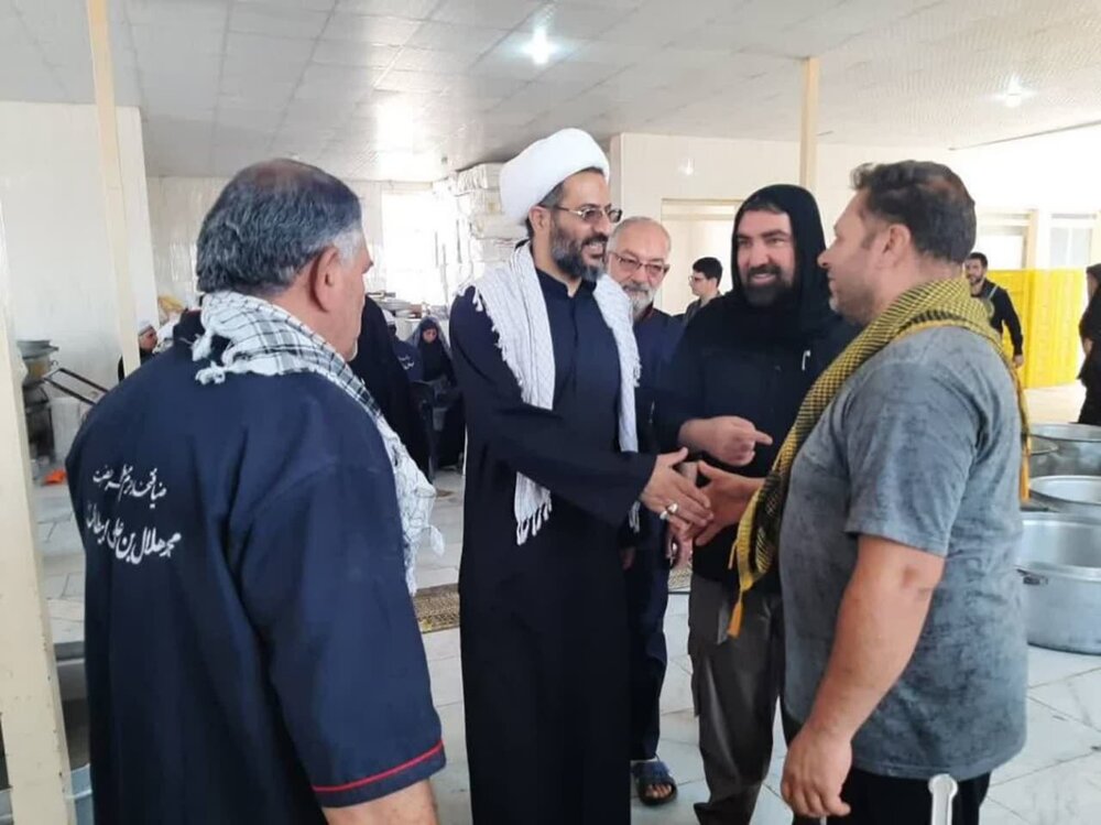 بازدید معاون فرهنگی اوقاف کشور از ضیافت خانه حرم مطهر محمد هلال بن علی (ع) در مرز مهران