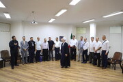 تصاویر/ دیدار جمعی از شخصیت‌های مذهبی بوسنی با آیت‌الله اعرافی