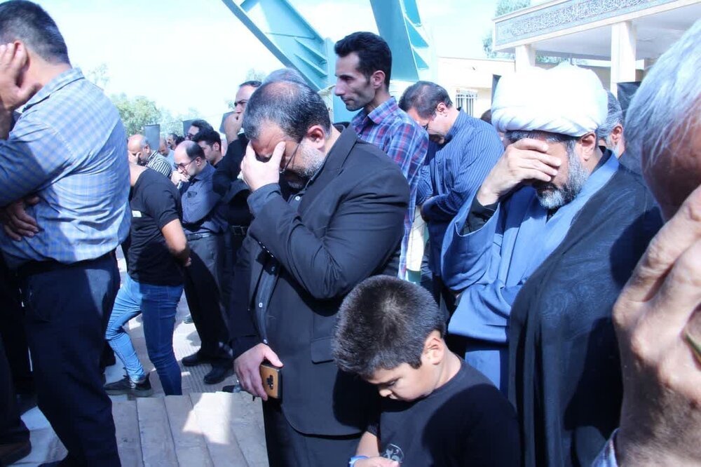 مراسم تشییع و خاکسپاری زائر امام حسین(ع) در کاشان برگزار شد