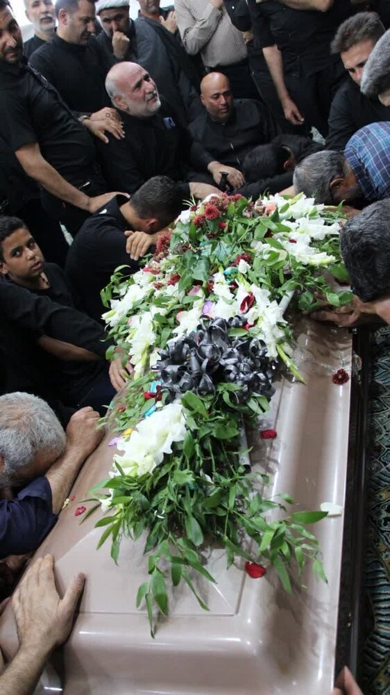 مراسم تشییع و خاکسپاری زائر امام حسین(ع) در کاشان برگزار شد