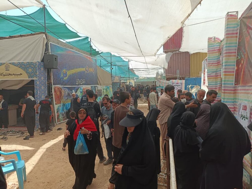 اسکان روزانه ۴۰۰۰ نفر از زائرین اربعین حسینی در موکب علی بن باقر(ع)