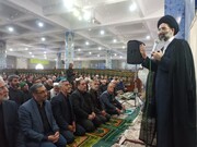 تصاویر/ مراسم عزاداری اربعین حسینی در مصلای بقیه الله الاعظم (عج) کاشان