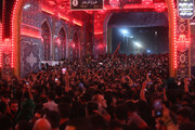 تصاویر/ حضور هیئت‌های عزاداری ایرانی و عراقی در حرم امام حسین(ع)
