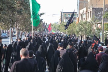 فیلم|  اجتماع دلدادگان حسینی در ارومیه