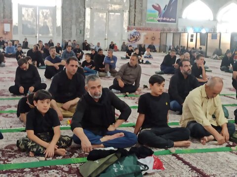 تصاویر/ برگزاری مراسم عزاداری اربعین حسینی در مصلای بقیه الله الاعظم (عج)کاشان