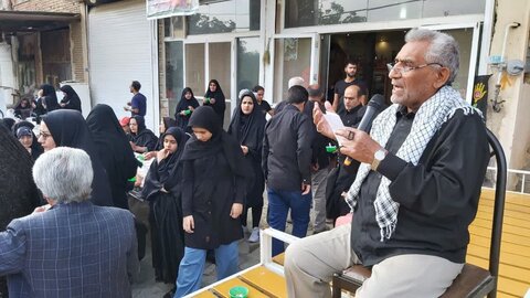 تصاویر/  برگزاری همایش پیاده روی جاماندگان قافله اربعین دربخش قمصر