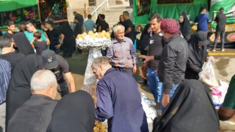 تصاویر/  برگزاری همایش پیاده روی جاماندگان قافله اربعین دربخش قمصر