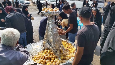 تصاویر/  برگزاری همایش پیاده روی جاماندگان قافله اربعین دربخش قمصر