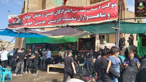 تصاویر/  برگزاری همایش پیاده روی جاماندگان قافله اربعین دربخش قمصر