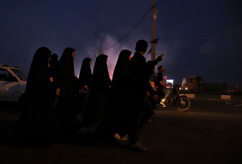 تصاویر/ راهپیمایی جاماندگان اربعین در قم