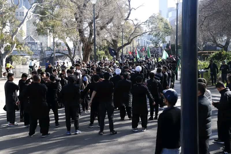اقامه عزای اربعین حسینی در ملبورن استرالیا +تصاویر
