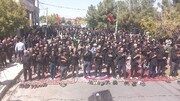 تصاویر/ تجمع بزرگ اربعینی در سلماس