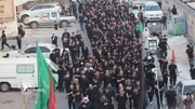 بحرین میں تمام پابندیوں کو توڑتے ہوئے عزاداروں نے جلوس اربعین نکالا