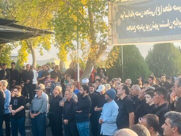 تصاویر/ اجتماع بزرگ اربعینی در شهرستان چایپاره