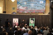 تصاویر/ مراسم بزرگداشت دومین شهید محراب در تبریز
