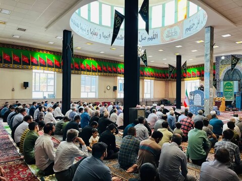 تصاویر/ اقامه نماز جمعه شهرستان چایپاره