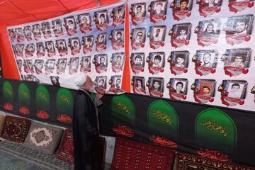 تصاویر/ حضور رئیس دفتر مقام معظم رهبری در قم در موکب شهدای کنگاور