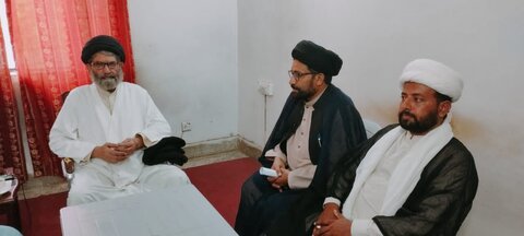 قائد ملت جعفریہ پاکستان علامہ سید ساجد علی نقوی سے دفتر قائد ملت جعفریہ قم کے وفد کی اہم ملاقات 