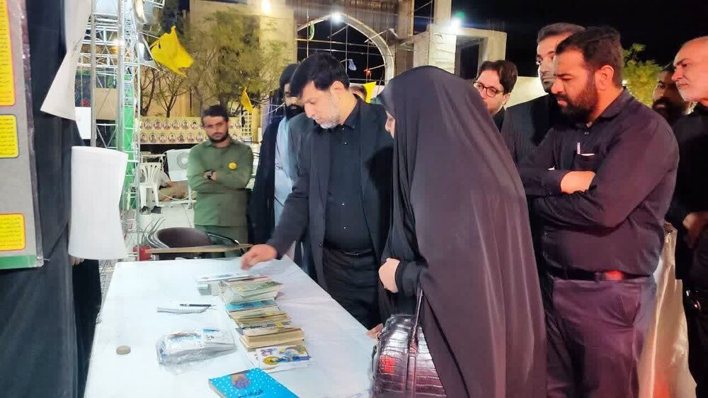 بازدید شبانه استاندار قم از قرارگاه مردمی اربعین