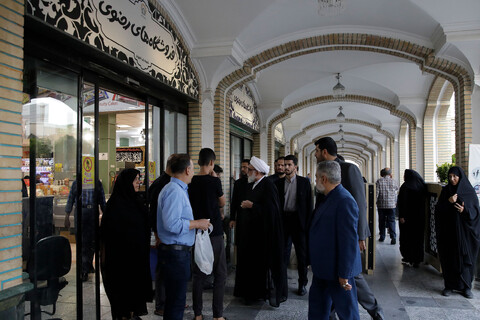 تصاویر/ بازدید میدانی تولیت آستان قدس رضوی در دهه پایانی ماه صفر