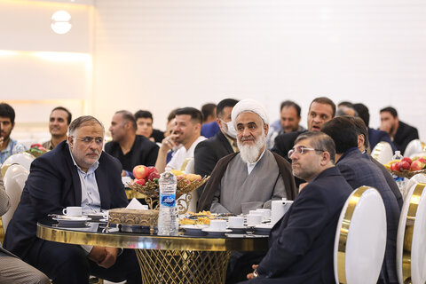 تصاویر / آیین بدرقه کاروان ورزشکاران استان قزوین به مسابقات آسیایی و پاراآسیاسی هانگژو چین با حضور نماینده ولی فقیه در استان قزوین
